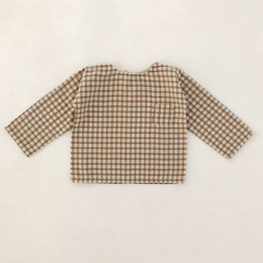 Shirt Leonardo Check Brown