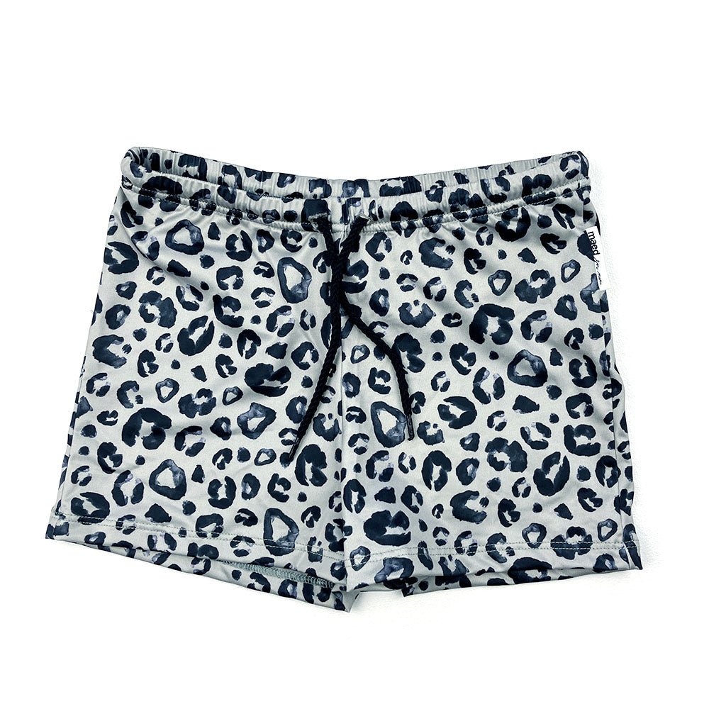 Swimshort Mint Leopard