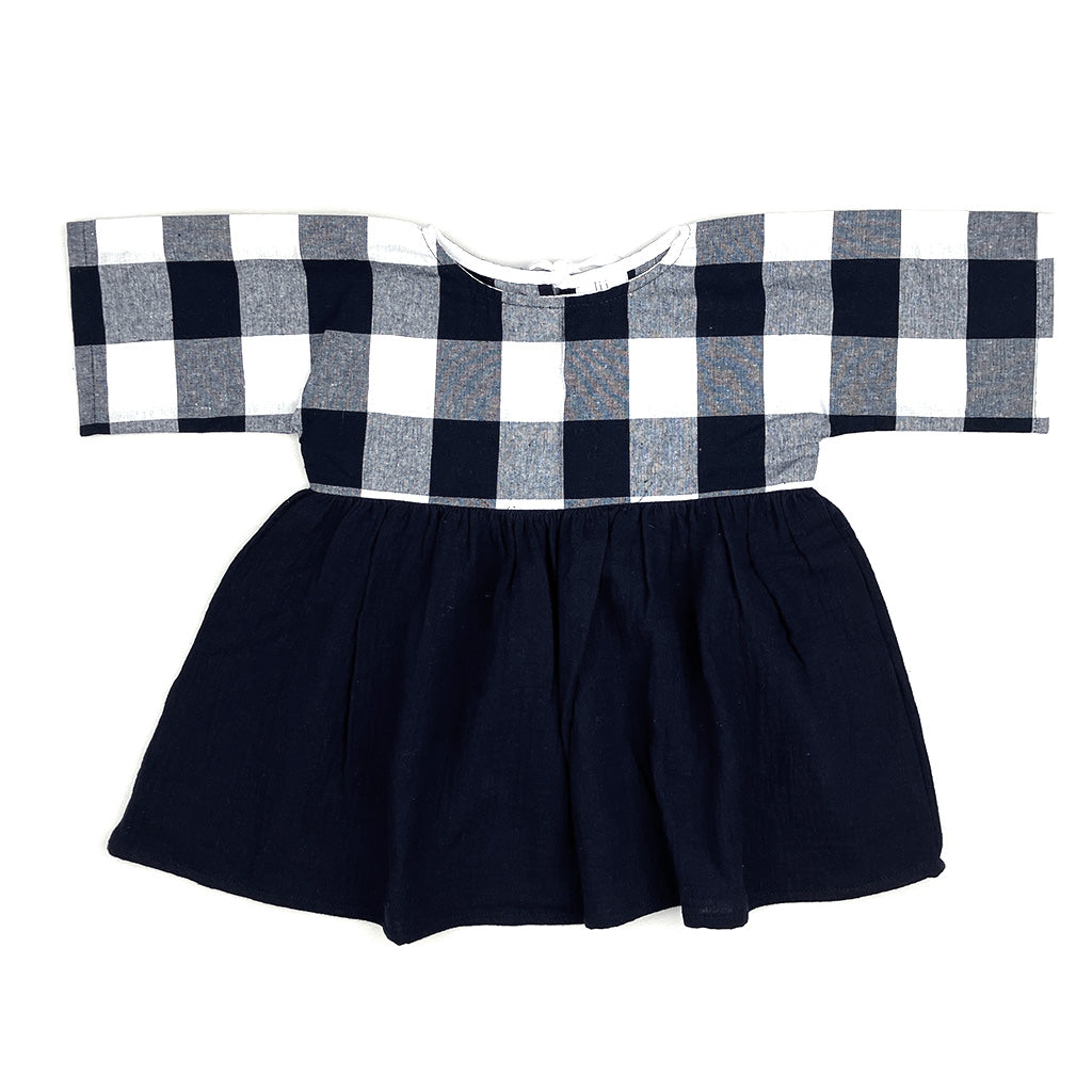 Dress Block Navy Blue Black