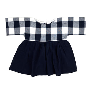 Dress Block Navy Blue Black