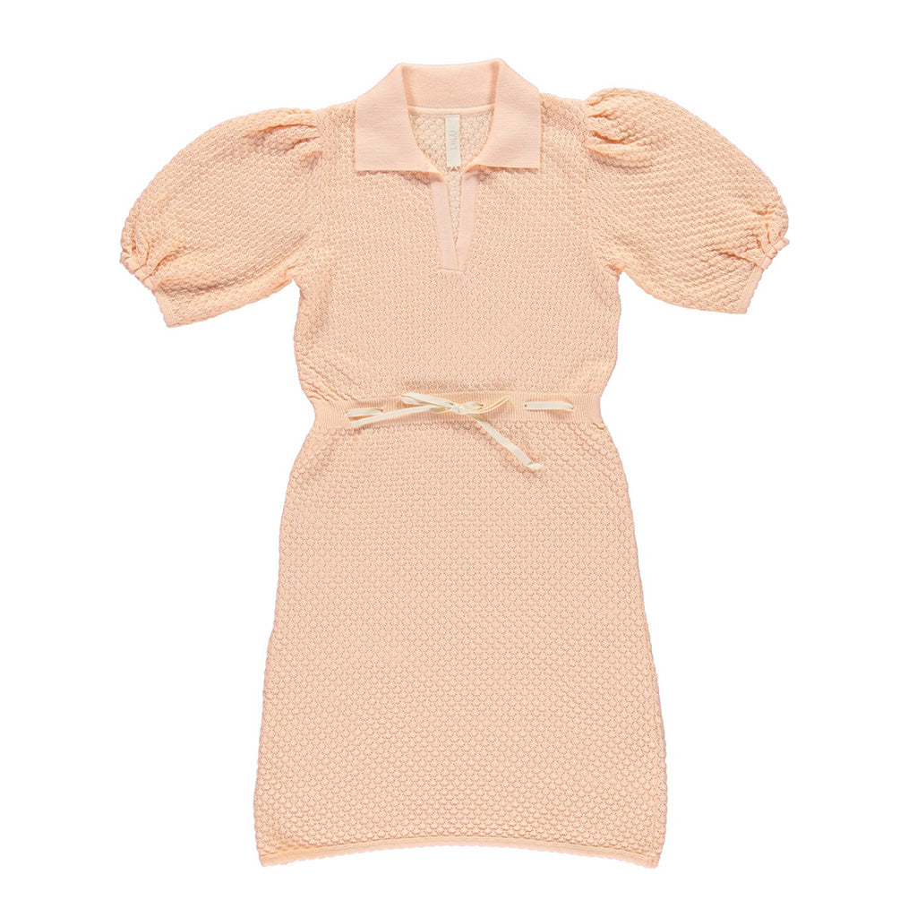 Dress Crochet Soft Apricot