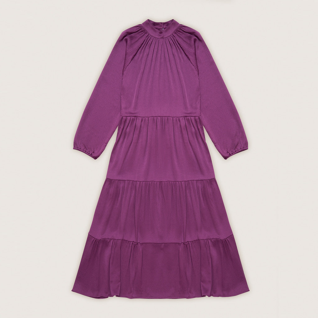 Dress Long Miranda Grape Woman