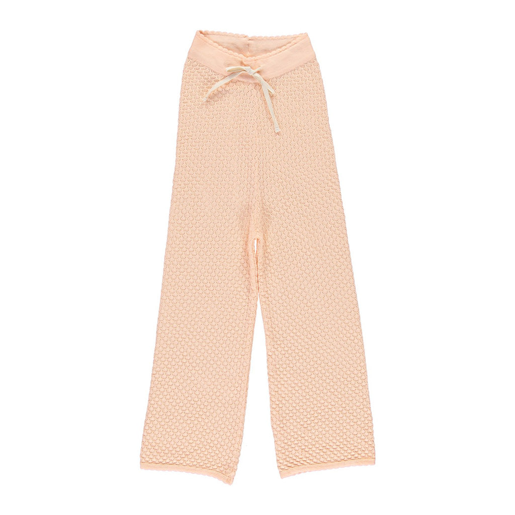 Pants Crochet Woman Soft Apricot