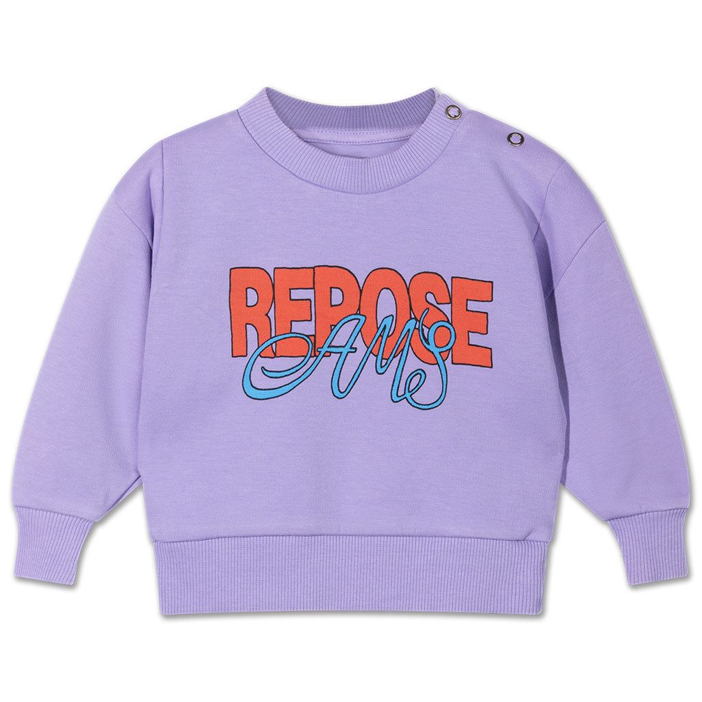 Sweater Crewneck Baby Bright Violet