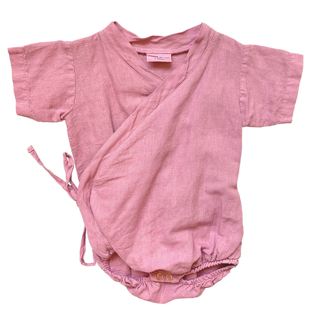 Bodysuit Wrap Purple Peacock