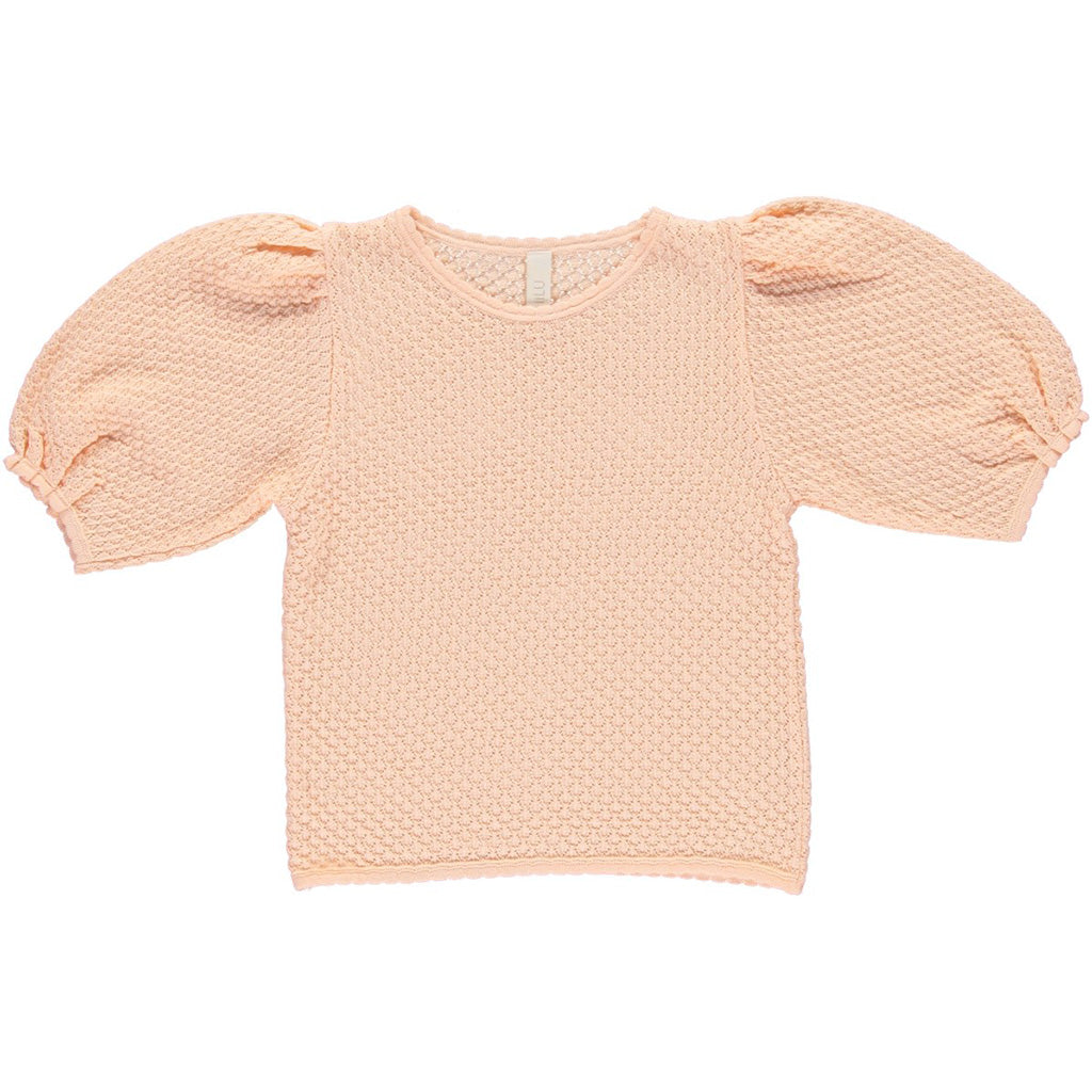 Blouse Crochet Soft Apricot