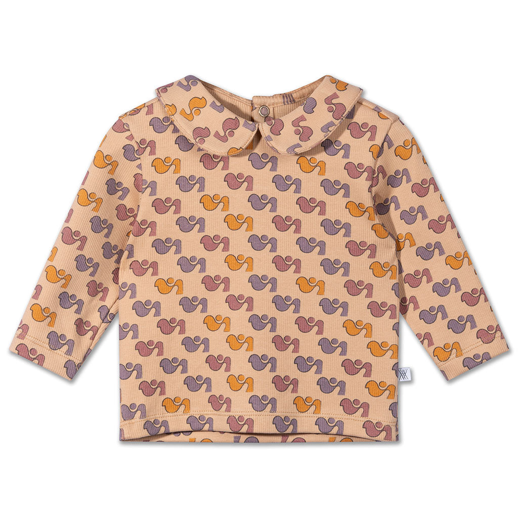 Tee Collar Baby Duck Dot