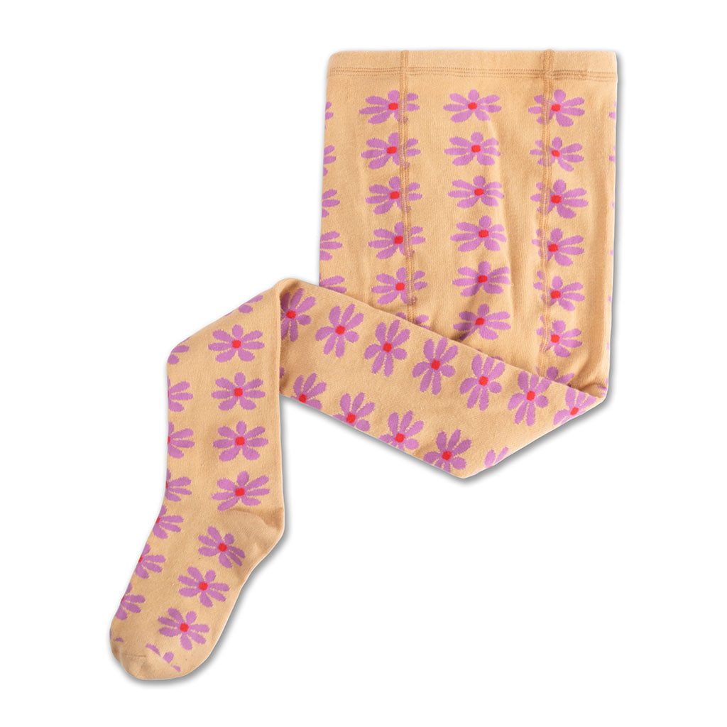 Tights Pink Daisy