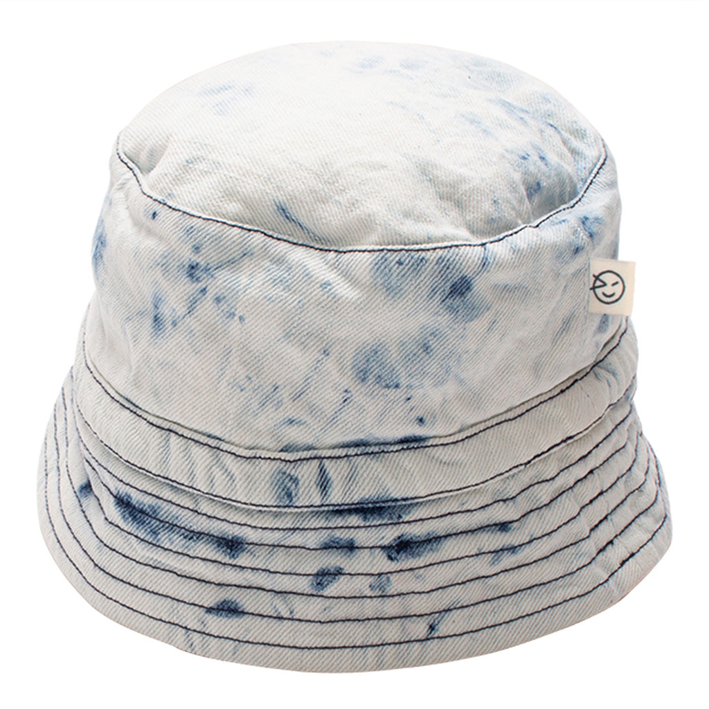 Hat Bucket Denim Tie Dye