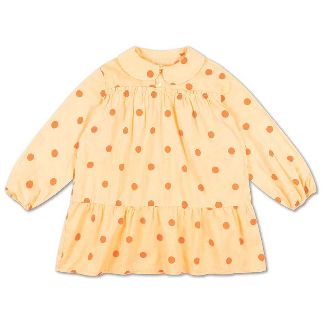 Dress Fancy Collar Soft Tango Dot