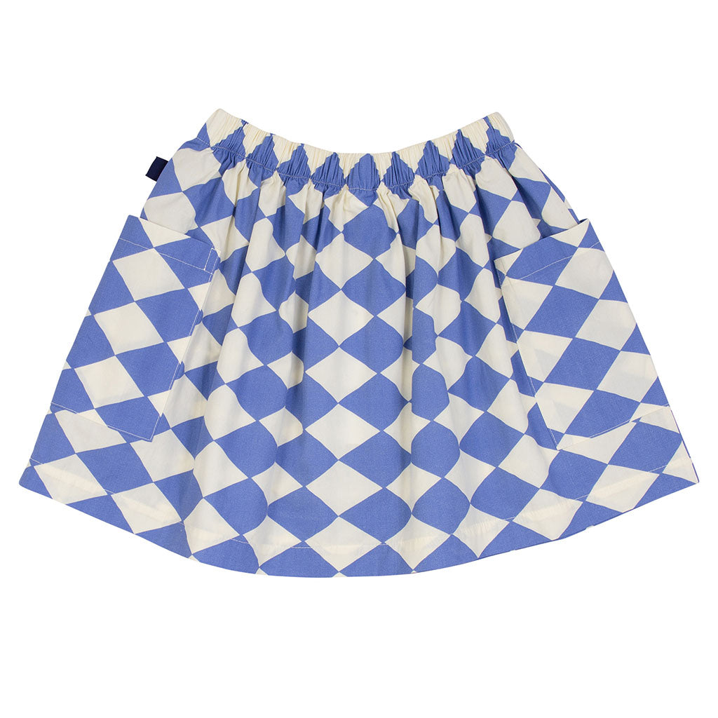 Skirt Swing Deep Sea Blue Diamond