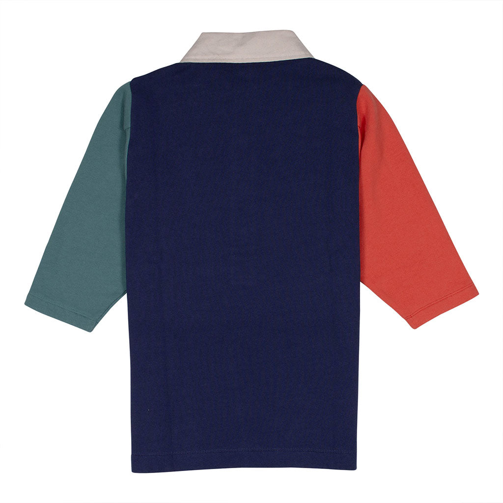 Dress Jersey Amore Red Green Navy