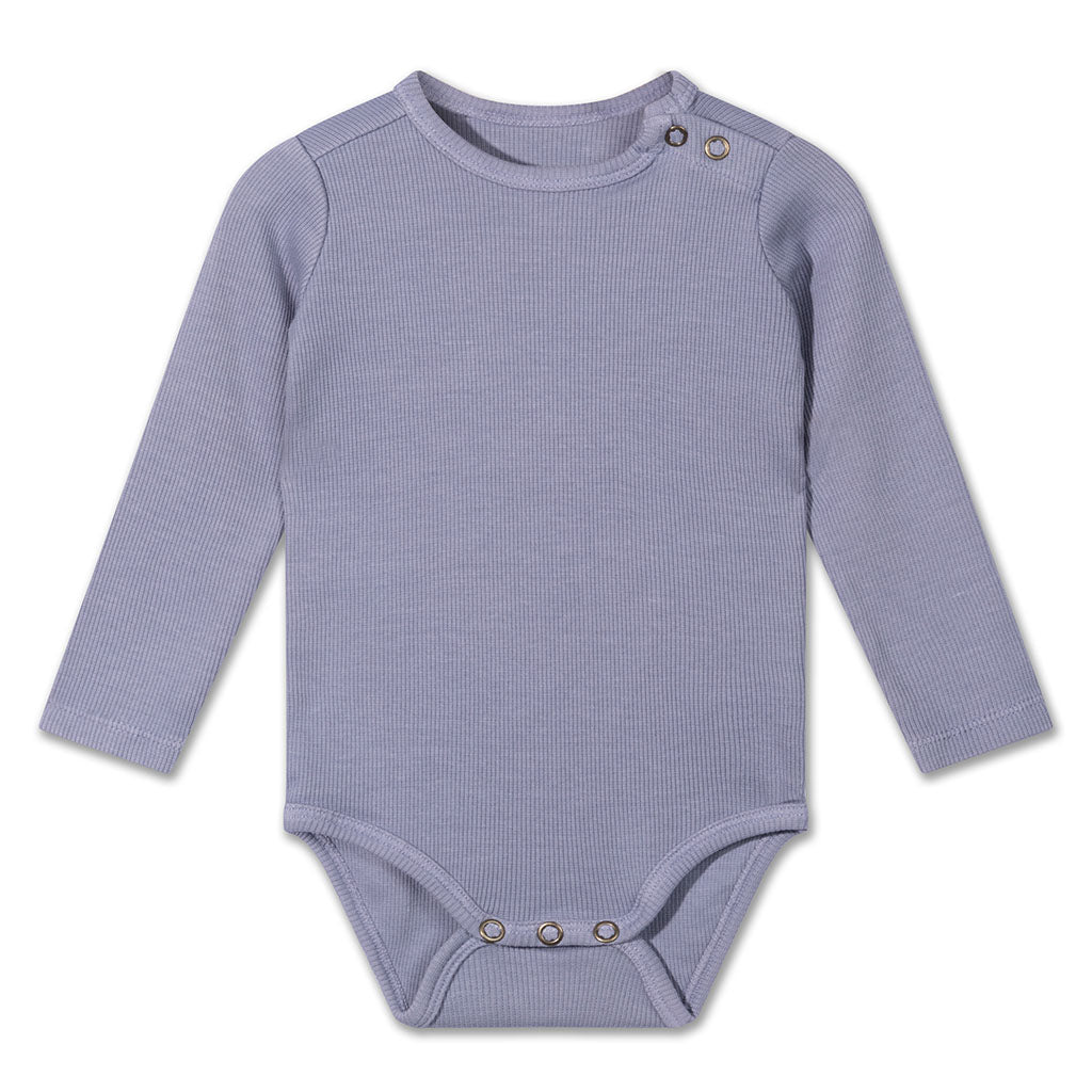 Bodysuit Longsleeve Silver Grey