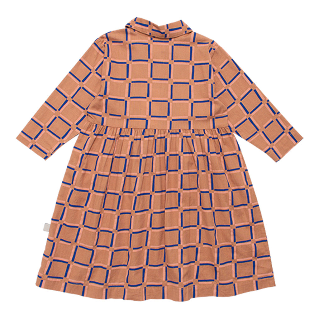Dress Nube Clay Pink Check