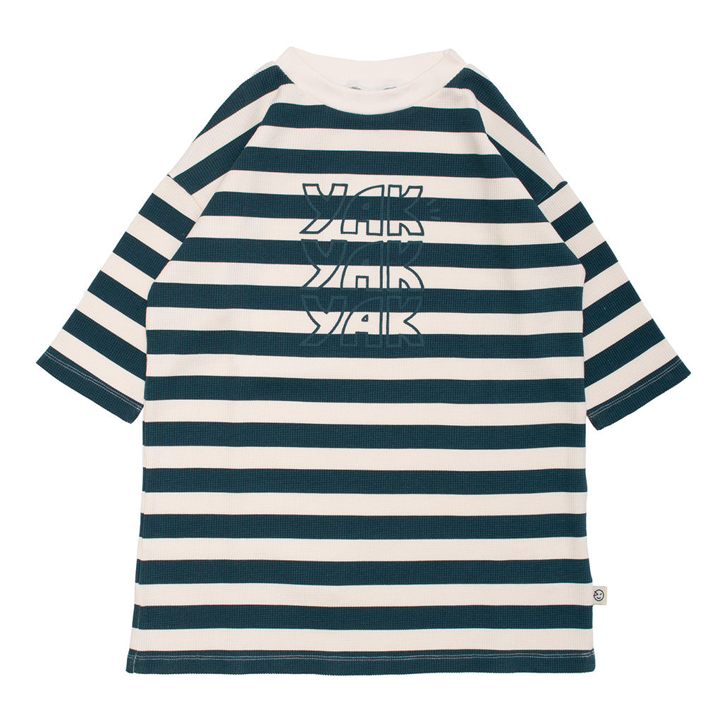 Dress Longsleeve Box Alpine Honey Comb Stripe