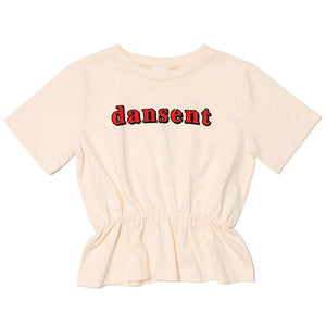 Tee Frill Dansent Desert Pink