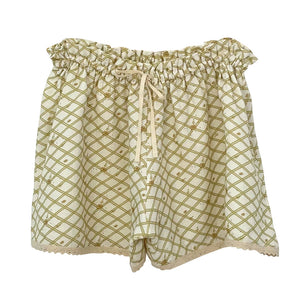 Shorts Ramona Woman Flower Check