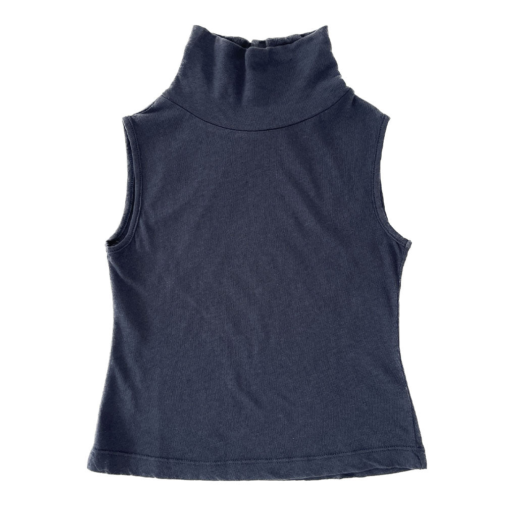 Top Sleeveless Turtle Ombre Blue