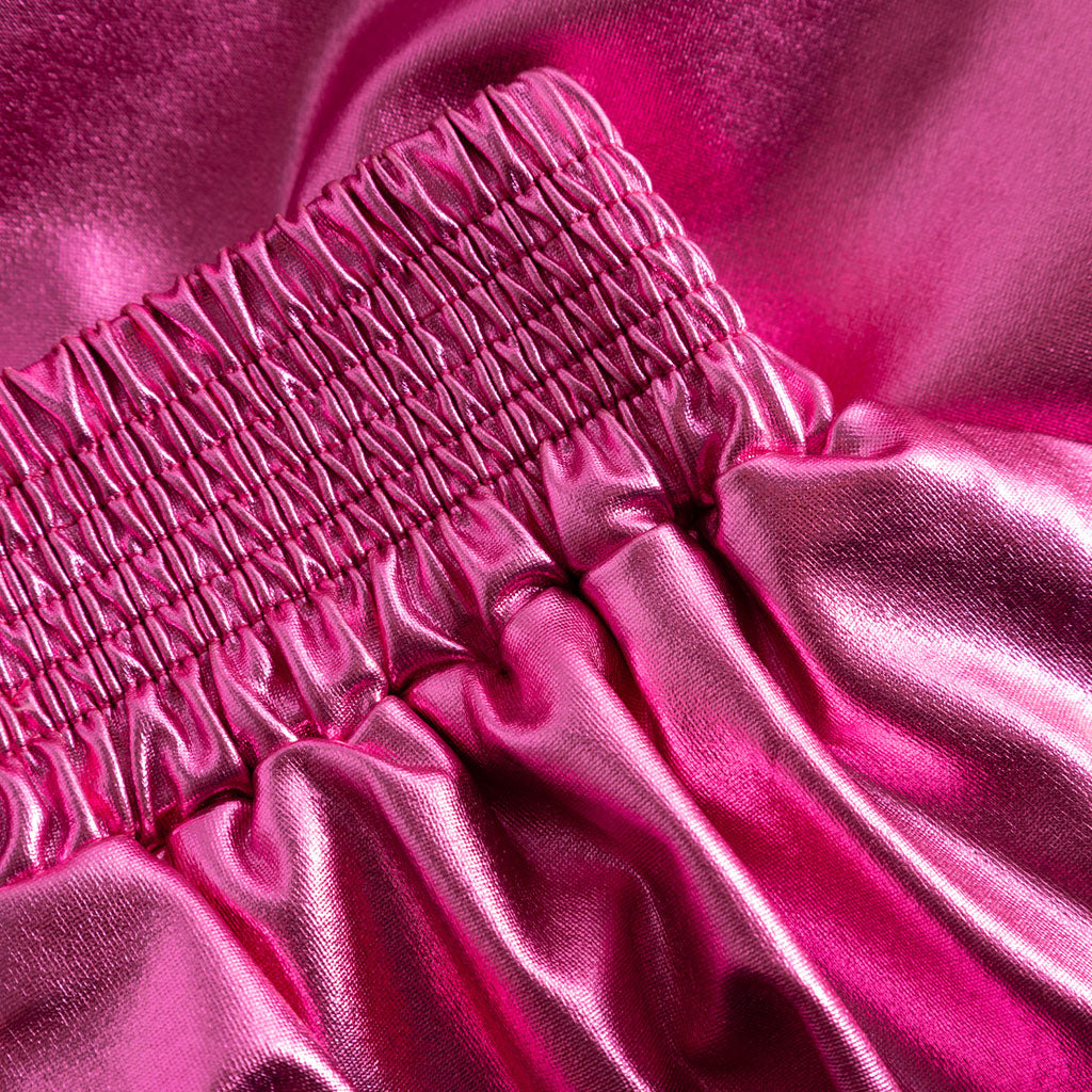 Skirt Balloon Shiny Pink