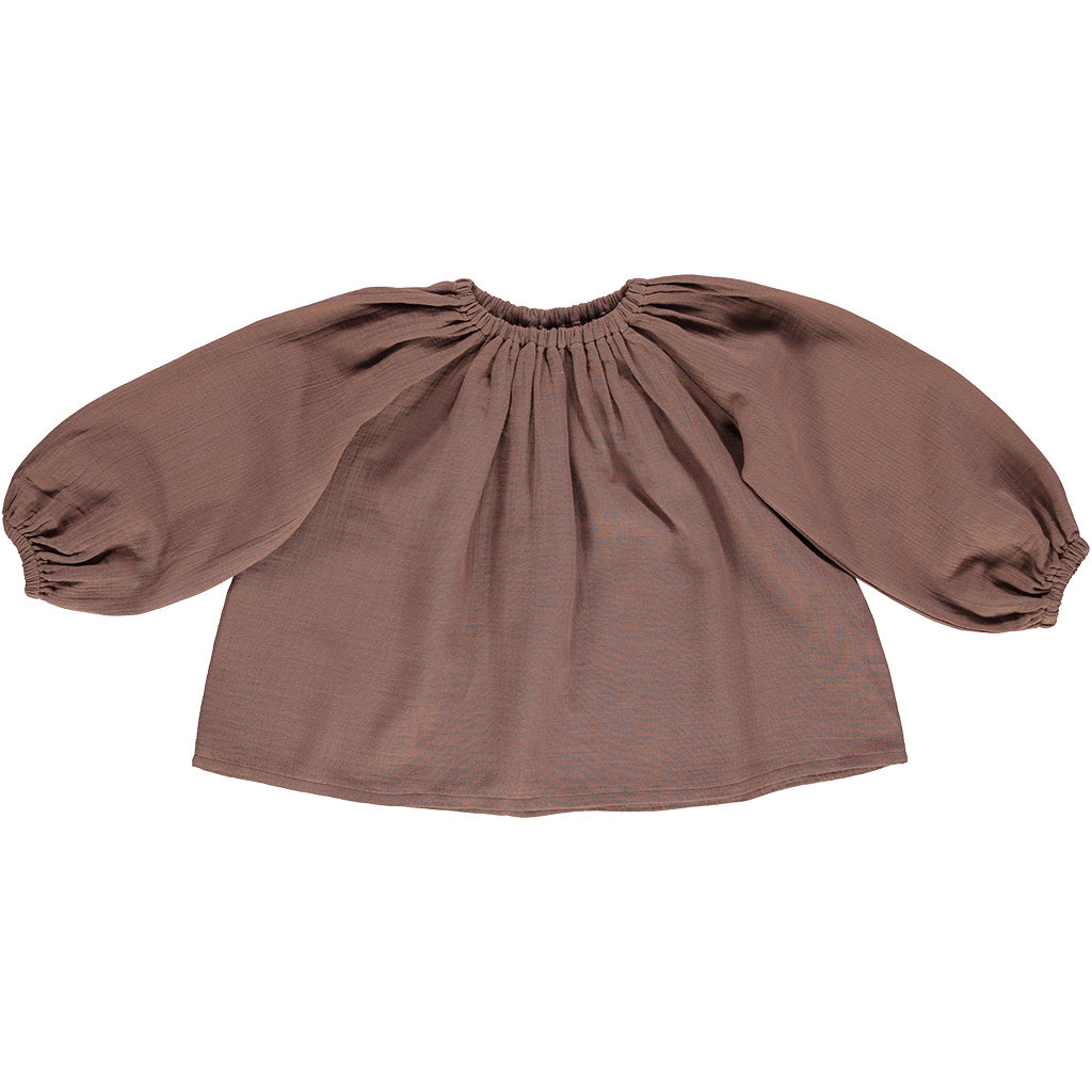 Blouse Liilu Chocolat Brown