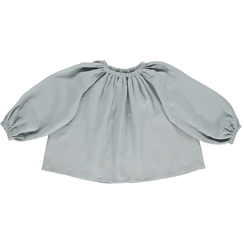 Blouse Liilu Aqua Grey