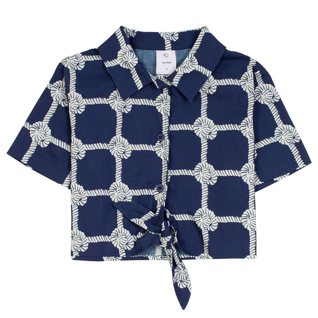Shirt Corda Tie Ropes Navy