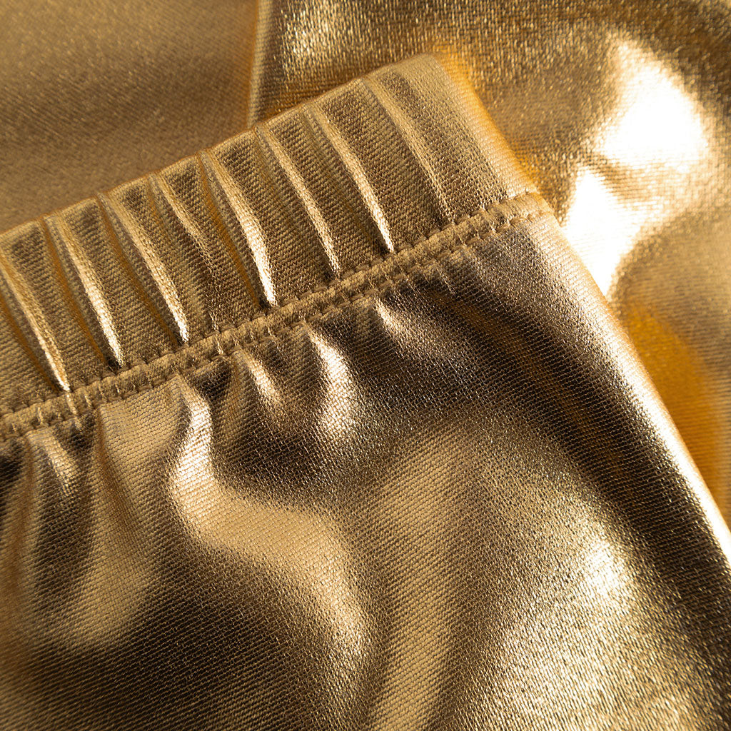 Leggings Shiny Gold