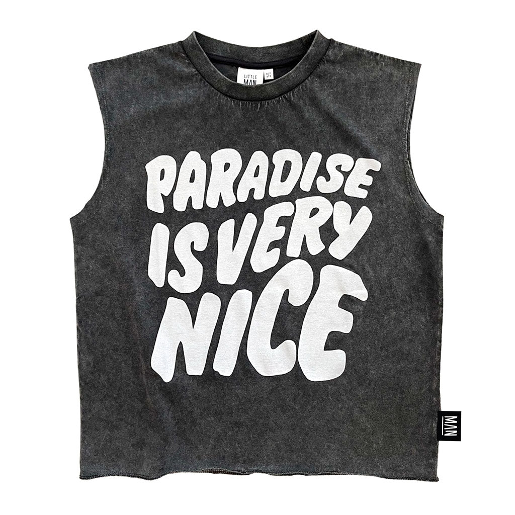 Tank Paradise Is Very Nice Grey