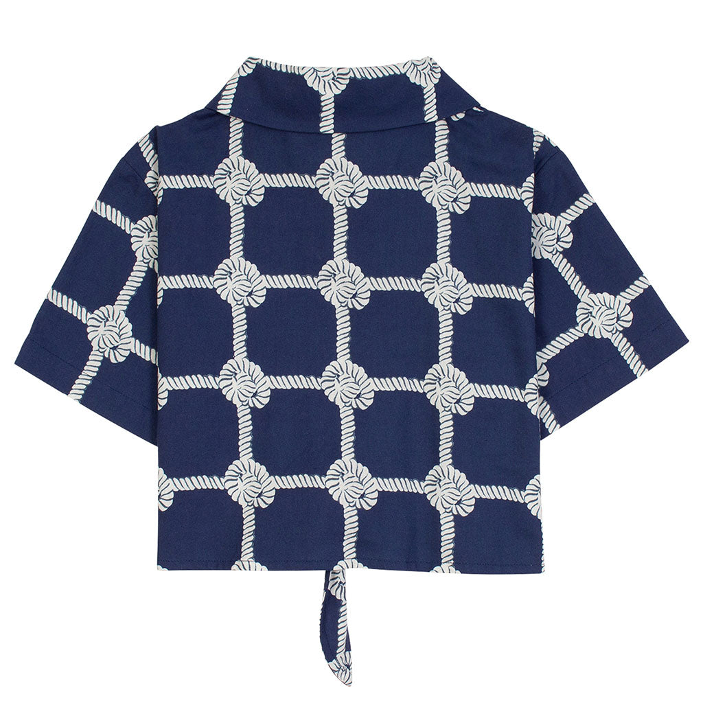 Shirt Corda Tie Ropes Navy