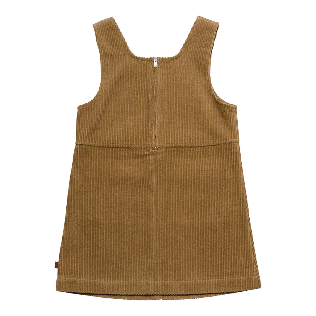 Dress Pinafore Pale Sand