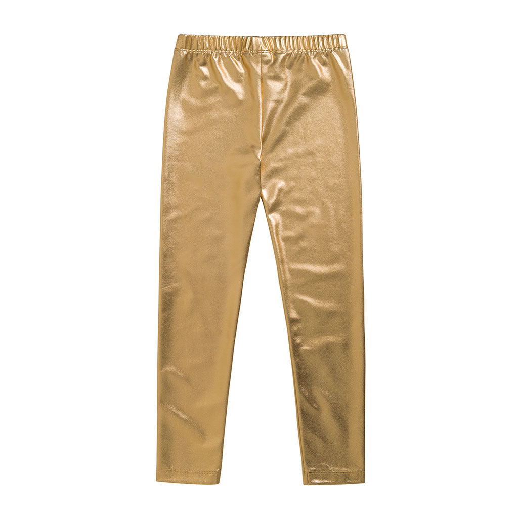 Leggings Shiny Gold