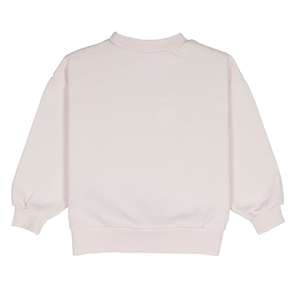 Sweater May Roses Grey Blue