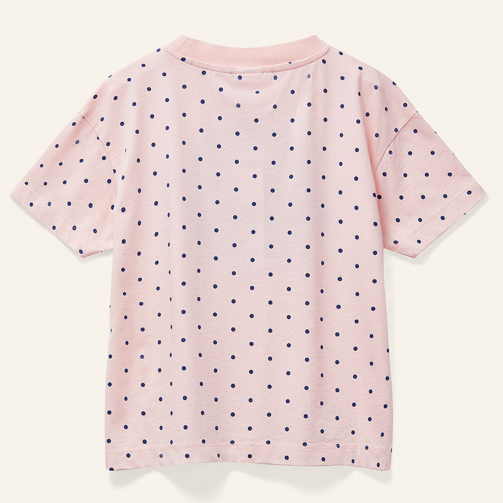 Tee Wynken pale Pink Polka