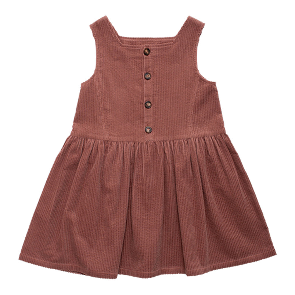 Dress Pinafore Maria Clay Pink