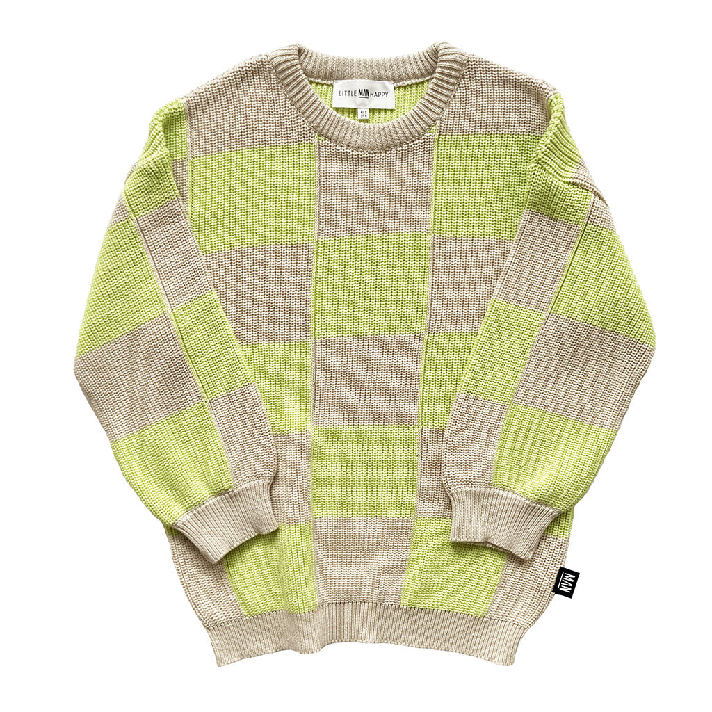 Dress Knitted Checkerboard