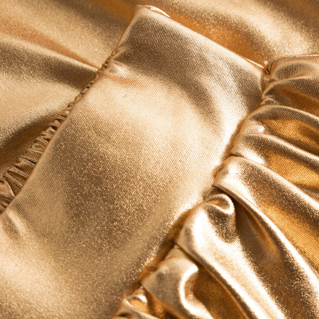 Skirt Balloon Shiny Gold