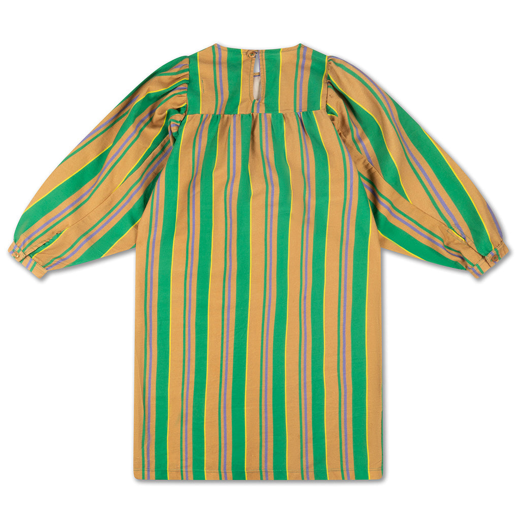 Dress Balloon Magic Green Sand Stripe