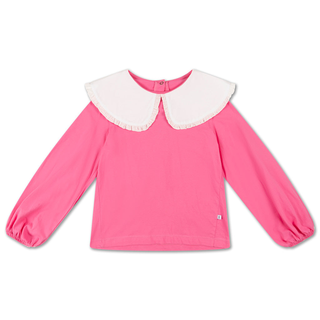 Tee Collar Fancy Hot Pink