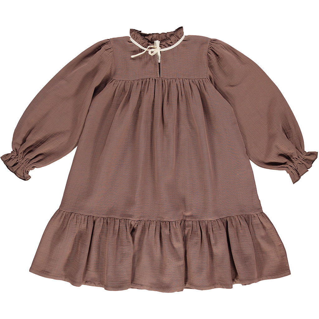 Dress Agatha Chocolate Brown