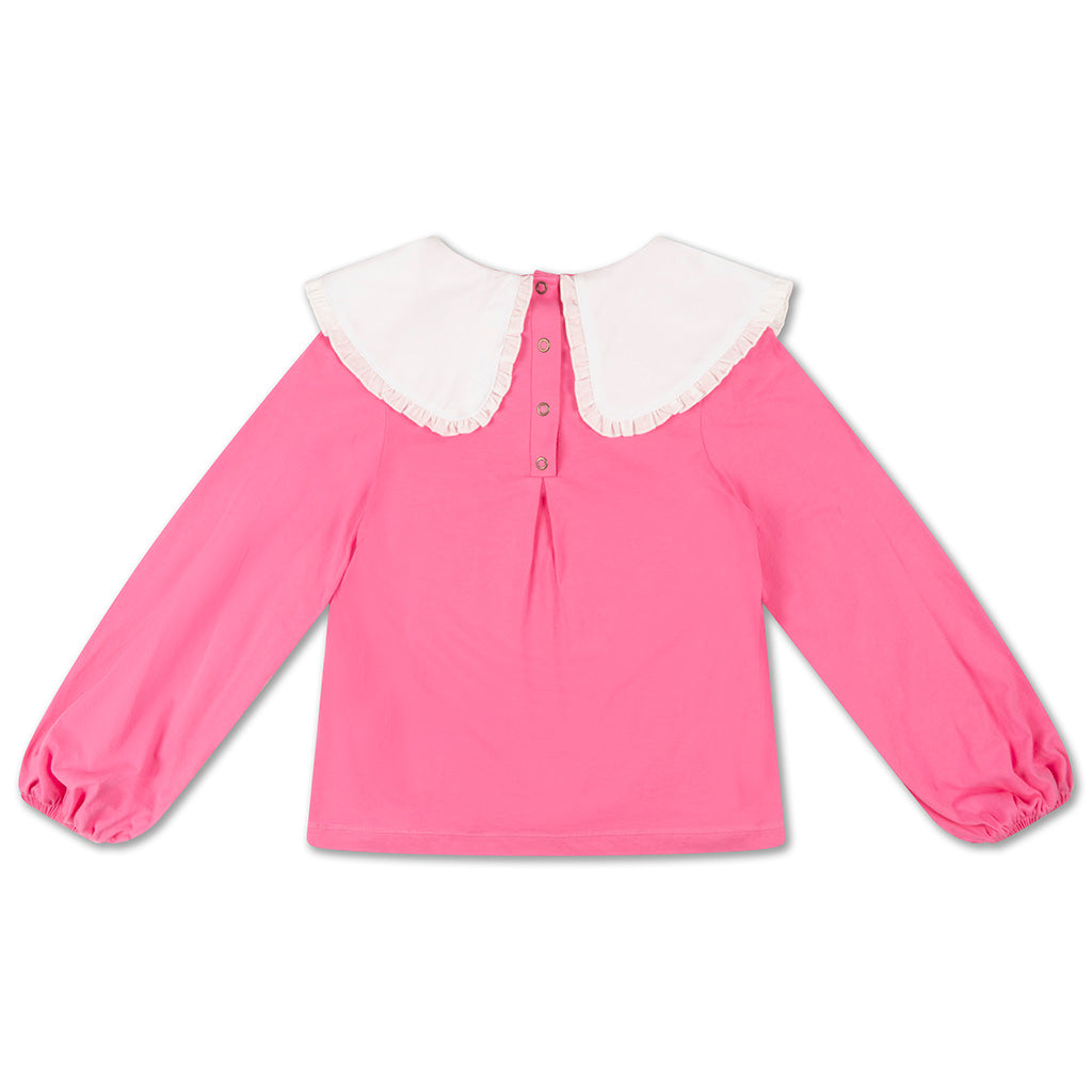 Tee Collar Fancy Hot Pink
