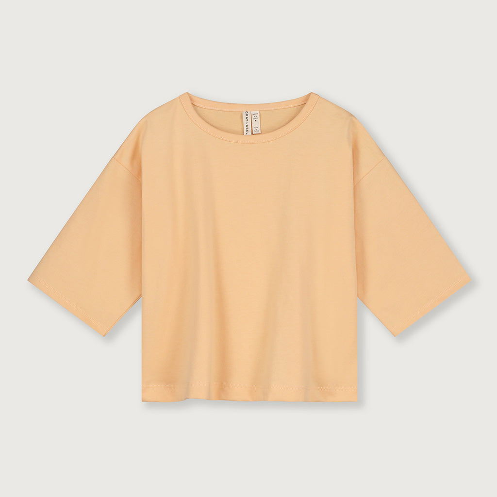 Tee Dropped Shoulder Apricot