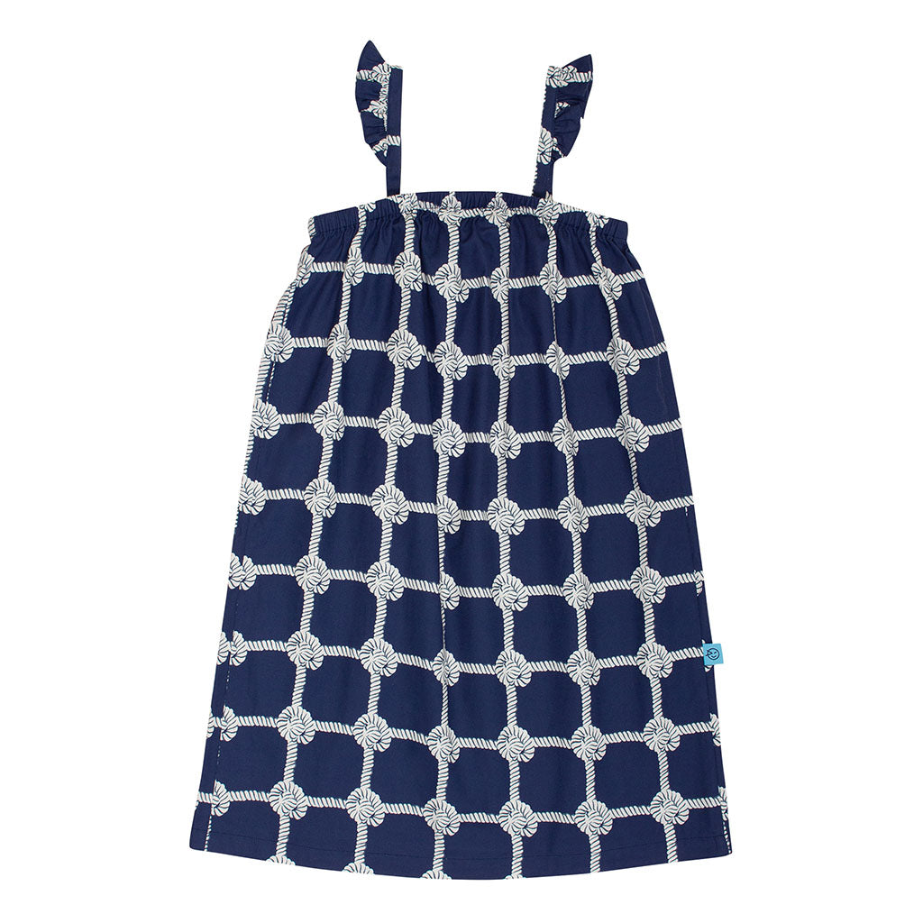 Dress Sun Cuore Ropes Navy