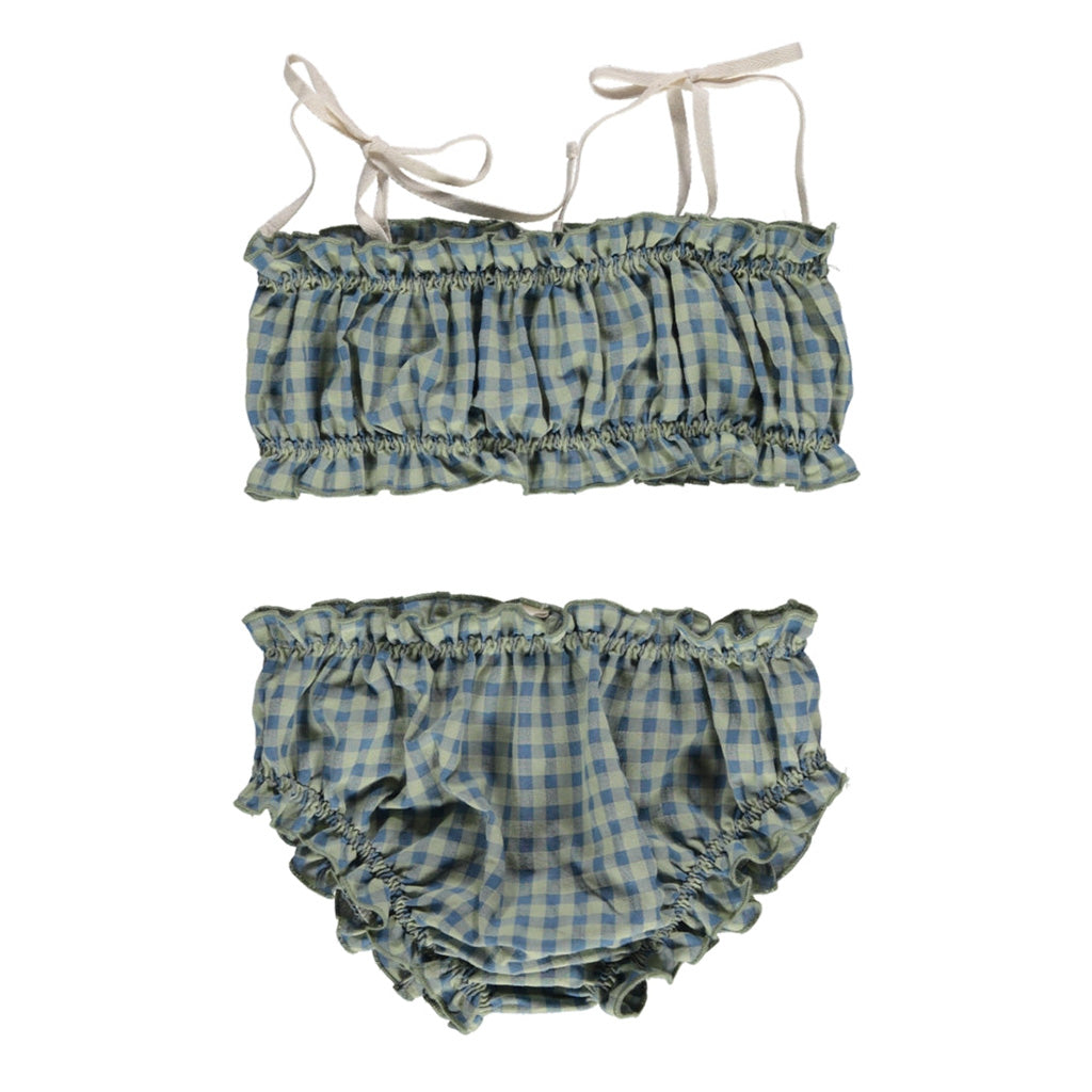 Bikini Blue Check