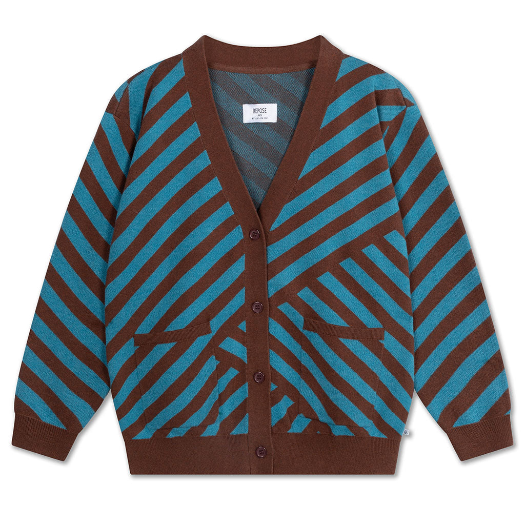 Cardigan Knit Grandpa Abstract