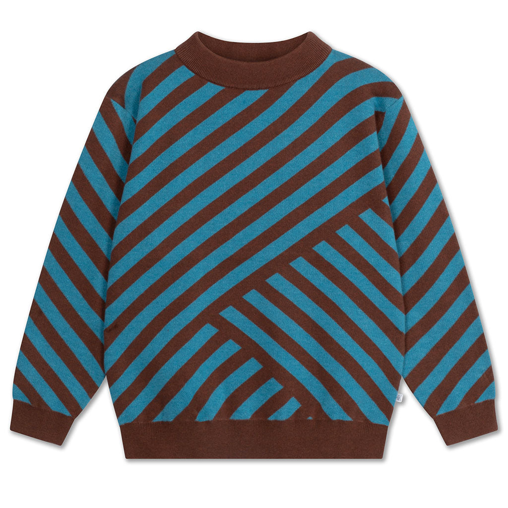 Sweater Knit Boxy Abstract
