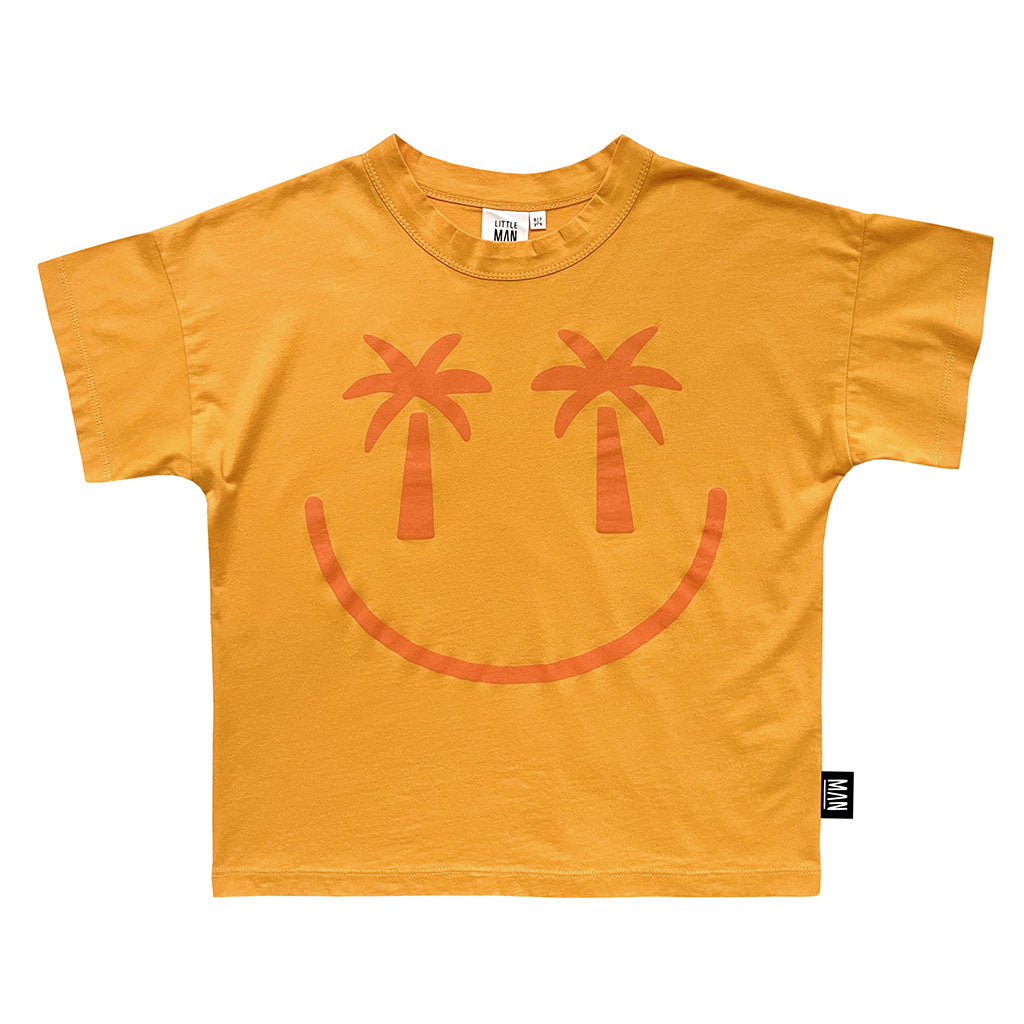 T-shirt Boxy Palm Smiley