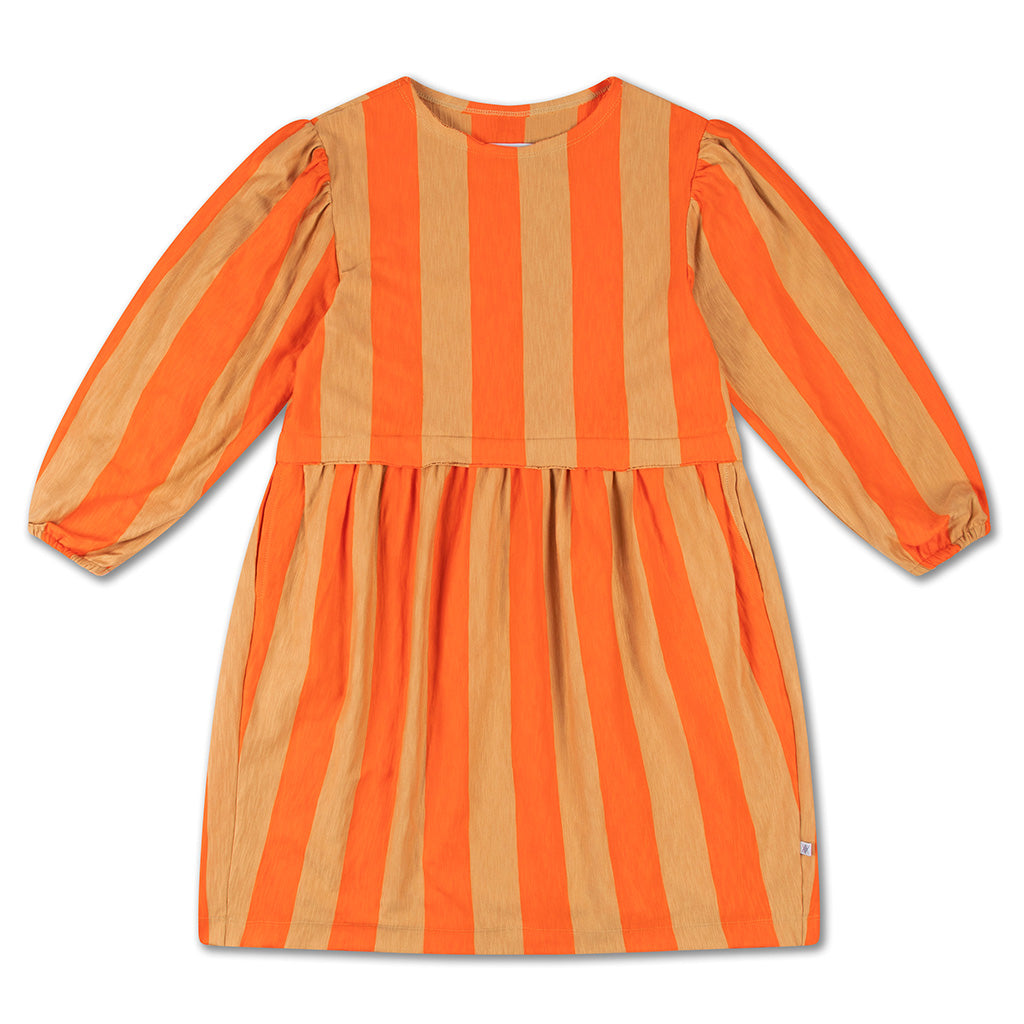 Dress At Ease Red Block Stripe