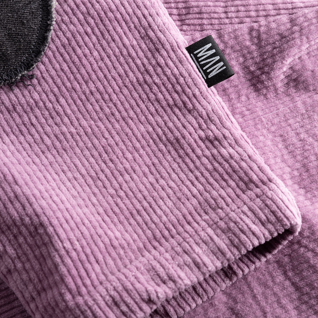 Chino Pants Corduroy Patched Purple