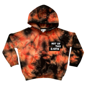 Hoodie Tie Dye Not Of This Earth