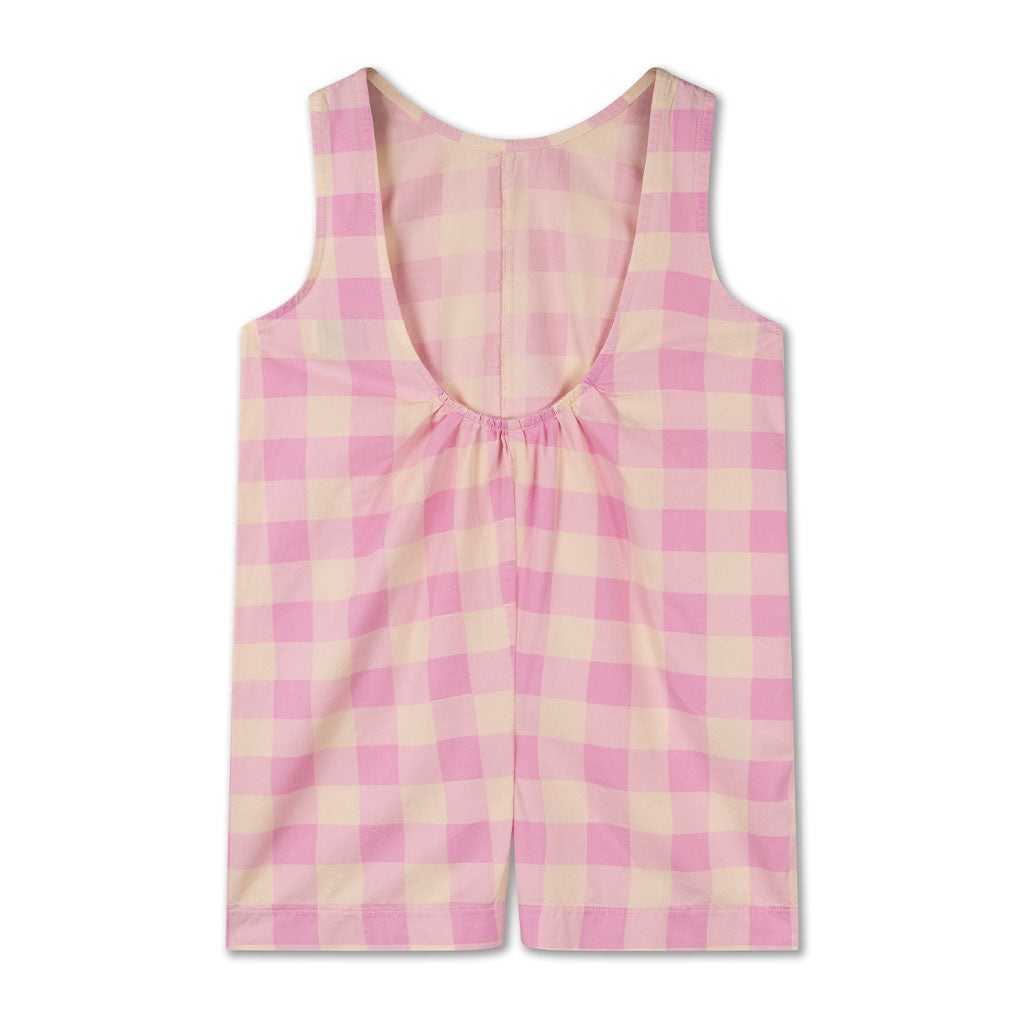 Onesuit Woven Sand Pink BB Check